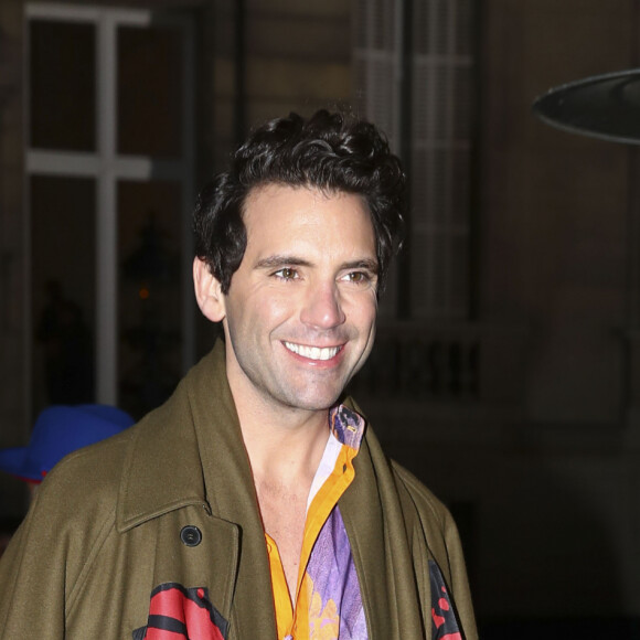 Mika - Sorties du défilé de mode Haute-Couture printemps-été 2020 "Valentino" à Paris. Le 22 janvier 2020 © Gwendoline Le Goff / Panoramic / Bestimage