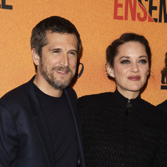 Guillaume Canet et sa compagne Marion Cotillard - Avant-première du film "Nous finirons ensemble" au Gaumont Opéra à Paris le 29 avril 2019. © Pierre Perusseau/Bestimage 