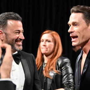 Jimmy Kimmel et John Cena - 96e cérémonie des Oscars au Dolby Theater à Hollywood, le 10 mars 2024. @ USA Today/SPUS/ABACAPRESS.COM