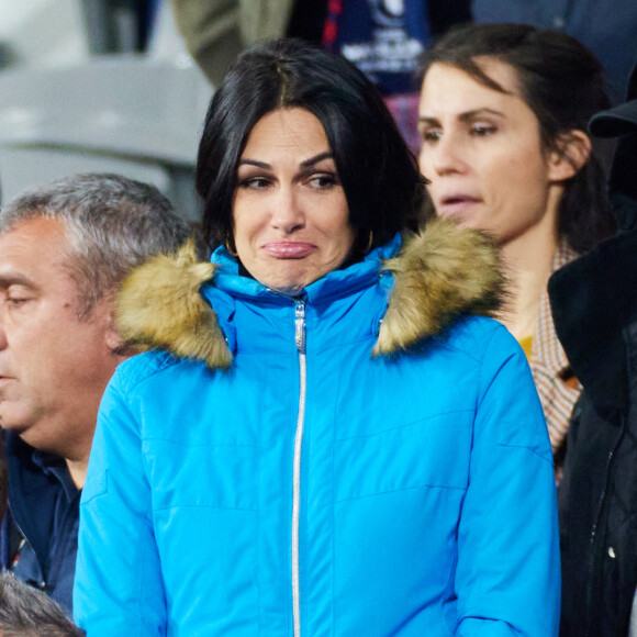 A savoir "Le Remplaçant" sur TF1.
Helena Noguerra - People des les tribunes de la coupe du Monde de Rugby France 2023 - Match de quart de finale "France-Afrique du Sud (28-29)" au Stade de France à Saint-Denis 15 octobre 2023. © Moreau-Jacovides/Bestimage 