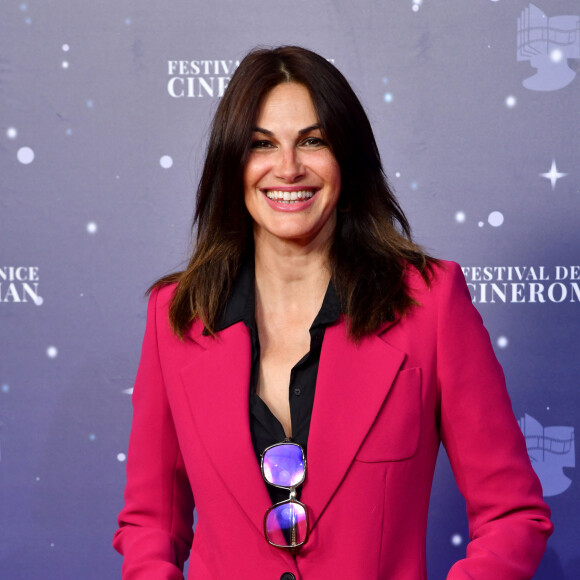Helena Noguerra - Personnalités au photocall de la 3ème soirée de la 5ème édition du festival CinéRoman au cinéma Pathé Gare du Sud à Nice. Le 4 octobre 2023 © Bruno Bebert / Bestimage  