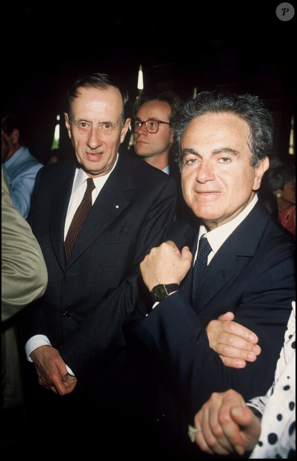 Philippe de Gaulle - et Guy Béart au festival de Cabourg en 1986
