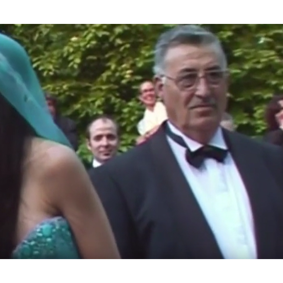 Rares images du mariage de Florent Pagny et sa femme Azucena, dans le documentaire "Florent raconte Pagny", sur France 3 le 15 mars 2024.