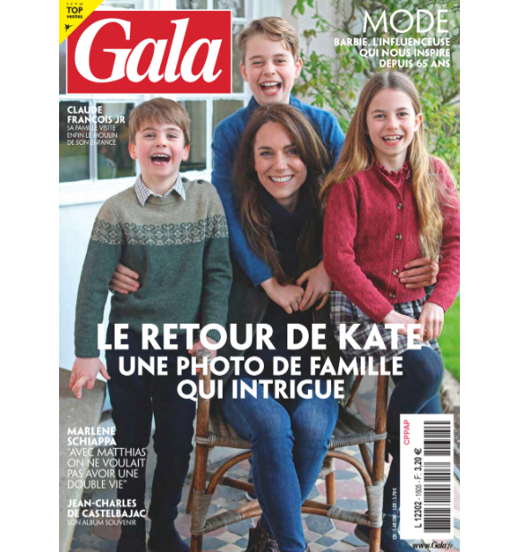 Magazine "Gala", en kiosques le 14 mars 2024.