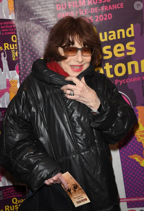 A l'âge de 97 ans, la comédienne est un exemple de rigueur et de discipline.
Exclusif - Judith Magre - 6e Festival du film Russe au cinéma Le Balzac à Paris le 4 mars 2020. © Coadic Guirec/Bestimage