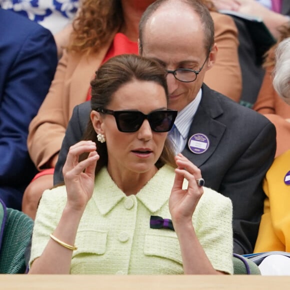 Kate Middleton à Wimbledon le 15 juillet 2023