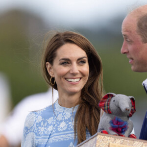 La princesse Kate Middleton et le prince William au Royal Charity Polo Cup le 6 juillet 2023