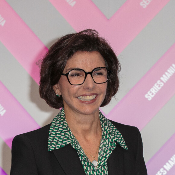 La ministre de La culture, Rachida Dati lors du photocall de la la cérémonie d'ouverture Serie Mania Festival international Lille 2024, à Lille, France, le 15 mars 2024. © Stéphane Vansteenkiste/Bestimage 