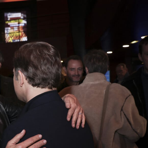 Exclusif - Laurence Ferrari et son mari Renaud Capuçon - People au concert de Renaud Capuçon à l'Olympia à Paris, France, le 10 mars 2024. Après le succès de son album Cinema paru en 2018, Renaud Capuçon poursuit son exploration des musiques du 7e Art et partage une sélection de morceaux écrits par les plus éminents compositeurs français de musique de films : Georges Delerue (Le Dernier Métro, Rich and Famous...), Francis Lai (Love Story), Michel Legrand (L'Affaire Thomas Crown), Gabriel Yared (Le Patient anglais), Maurice Jarre (Lawrence d'Arabie) ou encore Alexandre Desplats (The Shape of Water). © Moreau-Tribeca/Bestimage 