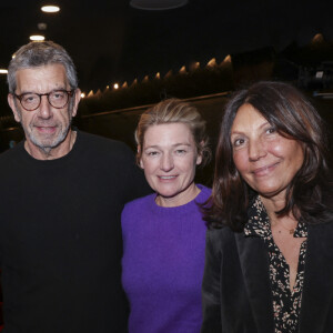 Exclusif - Philippe Caverivière, Michel Cymes, Anne-Elisabeth Lemoine, Nathalie Cymes - People au concert de Renaud Capuçon à l'Olympia à Paris, France, le 10 mars 2024. Après le succès de son album Cinema paru en 2018, Renaud Capuçon poursuit son exploration des musiques du 7e Art et partage une sélection de morceaux écrits par les plus éminents compositeurs français de musique de films : Georges Delerue (Le Dernier Métro, Rich and Famous...), Francis Lai (Love Story), Michel Legrand (L'Affaire Thomas Crown), Gabriel Yared (Le Patient anglais), Maurice Jarre (Lawrence d'Arabie) ou encore Alexandre Desplats (The Shape of Water). © Moreau-Tribeca/Bestimage 