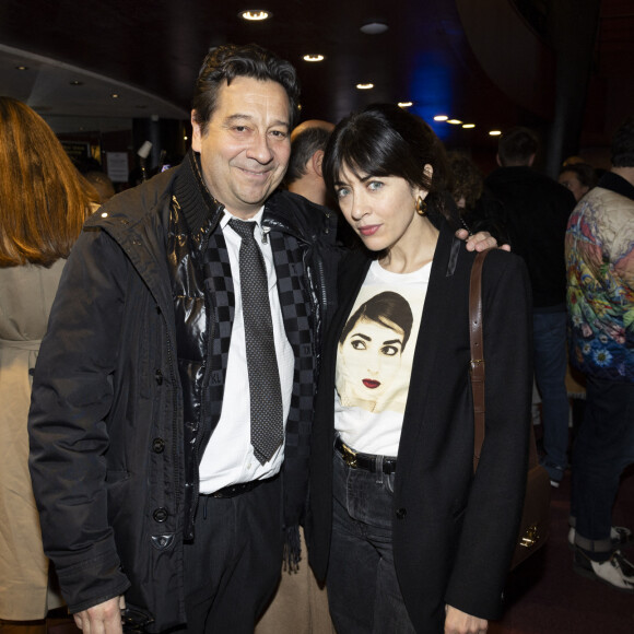 Exclusif - Laurent Gerra et Nolwenn Leroy - People au concert de Renaud Capuçon à l'Olympia à Paris, France, le 10 mars 2024. Après le succès de son album Cinema paru en 2018, Renaud Capuçon poursuit son exploration des musiques du 7e Art et partage une sélection de morceaux écrits par les plus éminents compositeurs français de musique de films : Georges Delerue (Le Dernier Métro, Rich and Famous...), Francis Lai (Love Story), Michel Legrand (L'Affaire Thomas Crown), Gabriel Yared (Le Patient anglais), Maurice Jarre (Lawrence d'Arabie) ou encore Alexandre Desplats (The Shape of Water). © Moreau-Tribeca/Bestimage 