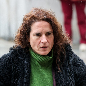 Mazarine Pingeot - Obsèques de l'ancien ministre de la Culture Frédéric Mitterrand en l'Église Saint-Thomas d'Aquin à Paris. Le 26 mars 2024 © Moreau-Jacovides / Bestimage 