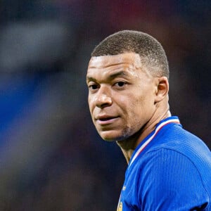 Kylian Mbappé - Match amical entre la France et l'Allemagne (0-2) au Groupama Stadium de Lyon-Décines.