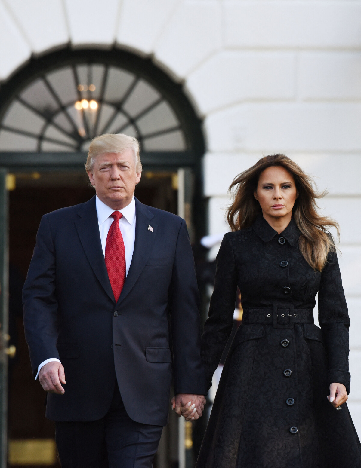 Vidéo Après des mois d'absence, Melania Trump revient sur le devant