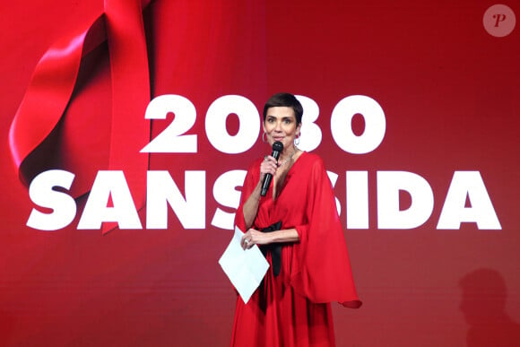 Exclusif - Cristina Cordula "Marraine de la soirée" - 13ème édition du "Dîner de Gala de LINK pour AIDES" au Pavillon Gabriel à Paris, France, le 04 Décembre 2023. © Bertrand Rindoff / Bestimage