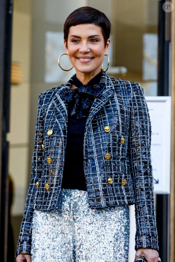 Cristina Cordula - Arrivées au défilé Giambattista Valli prêt-à-porter automne-hiver 2023/2024 lors de la Fashion Week de Paris (PFW), à Paris, France, le 3 mars 2023. © Veeren-Clovis/Bestimage