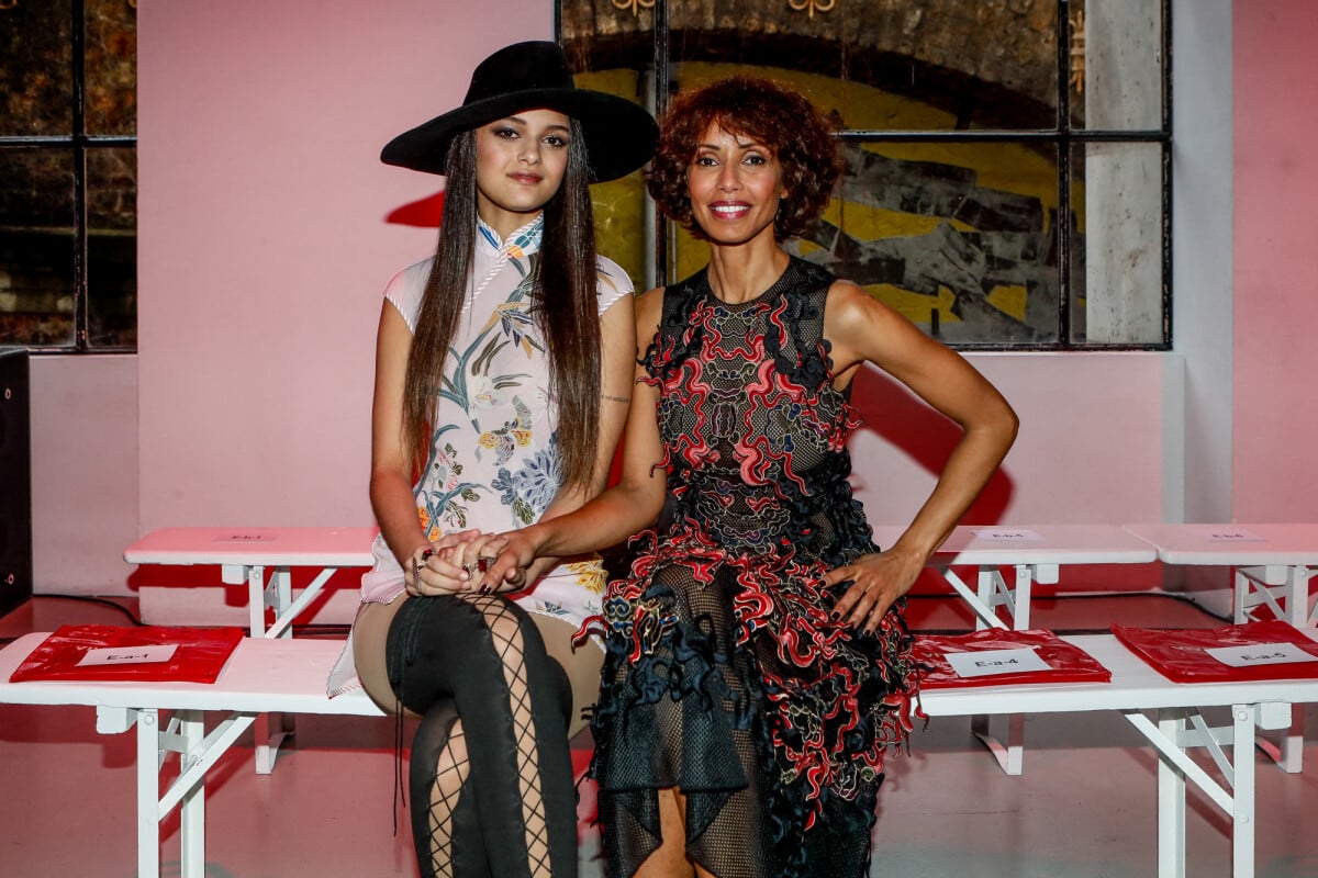 Photo : Sonia Rolland et sa fille Tess Rolland-Rocancourt - Font Row du ...