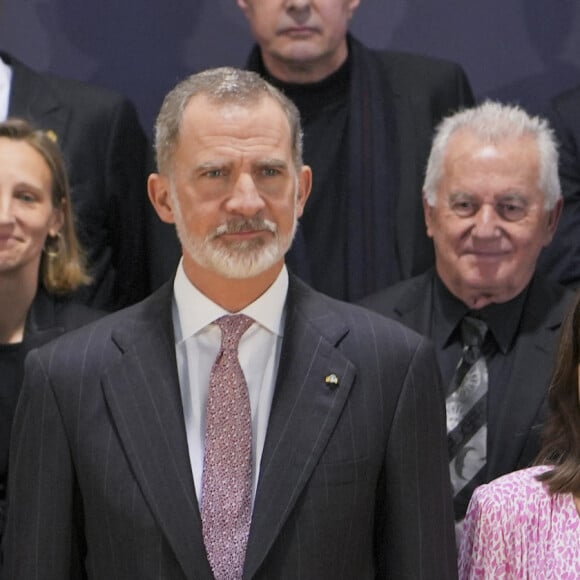 Felipe et Letizia d'Espagne - Remise des prix des Beaux-Arts au Palais des Congrès de Cadix, Andalousie. 3 avril 2024. @ Francisco J. Olmo / Europa Press