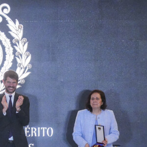 Felipe et Letizia d'Espagne - Remise des prix des Beaux-Arts au Palais des Congrès de Cadix, Andalousie. 3 avril 2024. @ Francisco J. Olmo / Europa Press