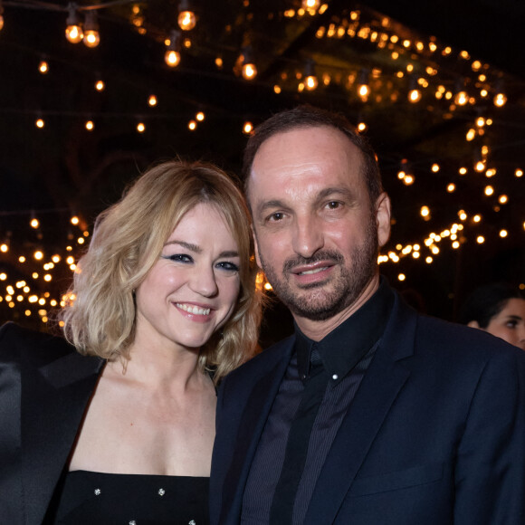 Emilie Dequenne et son mari Michel Ferracci - Soirée "Kering Women in Motion Award" lors du 76ème Festival International du Film de Cannes. Le 21 mai 2023 © Olivier Borde / Bestimage 