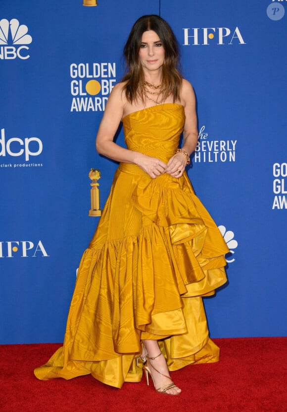 Pressroom de la 77ème cérémonie annuelle des Golden Globe Awards au Beverly Hilton Hotel à Los Angeles, le 5 janvier 2020.