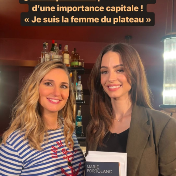 Marie Portolano pose aux côtés de Marie Treille Stefani sur Instagram.