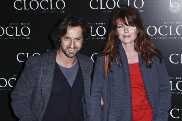 Archives - Frédéric Diefenthal et sa femme Gwendoline Hamon lors de la première du film "Cloclo" à Paris, le 5 mars 2011.