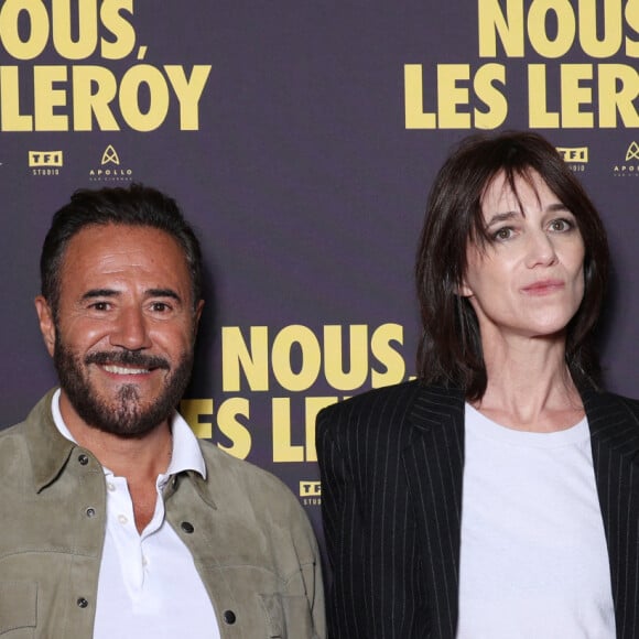 José Garcia et Charlotte Gainsbourg - Avant-première du film "Nous les Leroy" au cinéma UGC Normandie sur les Champs-Elysées à Paris. Le 3 avril 2024. © Denis Guignebourg / Bestimage