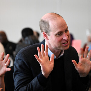 Le prince William, qui est un grand fan de football, a eu quelques frissons en apprenant la nouvelle.
Le prince William de Galles participe à une réunion de la Homewards Sheffield Local Coalition à la Millennium Gallery à Sheffield. Le 19 mars 2024.