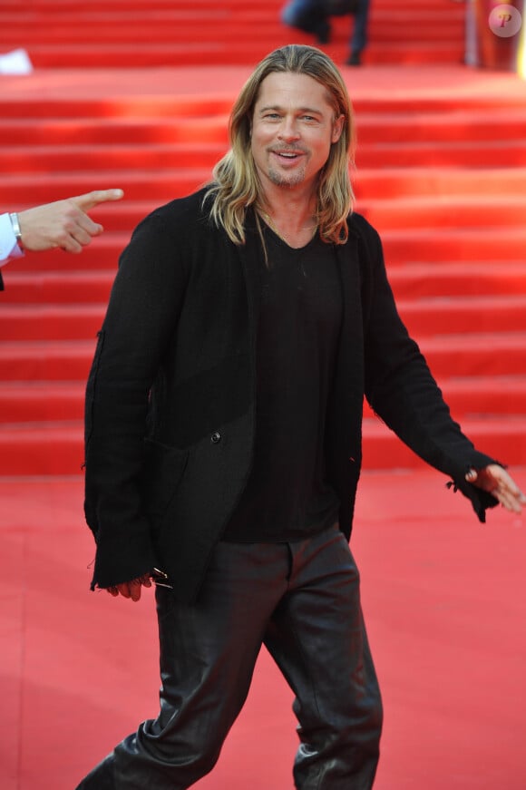 Brad Pitt - People arrivant au festival du film de Moscou, le 20 Juin 2013. 