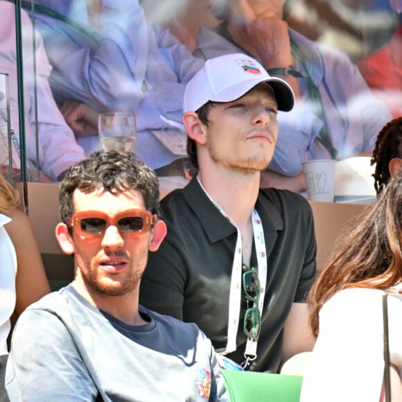 Zendaya, Josh O'Connor - L'équipe du film Challengers pose au Masters 1000 de Monte-Carlo à Roquebrune-Cap-Martin le 13 avril 2024 © Bruno Bebert / Bestimage 