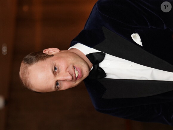 Il va intervenir jeudi, dans l'ouest de Londres et le Surrey. 
Prince William - Cérémonie BAFTA Film Awards 2024 au Royal Festival Hall, Londres, Royaume-Uni, 18 février 2024.