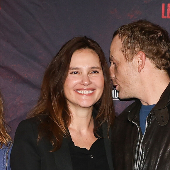 Virginie Ledoyen et Malik Zidi - Avant-première du film "Le mangeur d'âmes" au cinéma Max Linder à Paris le 16 avril 2024. © Coadic Guirec / Bestimage