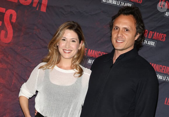 Wendy Grenier et Maxime Nieto - Avant-première du film "Le mangeur d'âmes" au cinéma Max Linder à Paris le 16 avril 2024. © Coadic Guirec / Bestimage