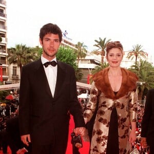 Chiara Mastroianni et Melvil Poupaud en 1997 au Festival de Cannes.