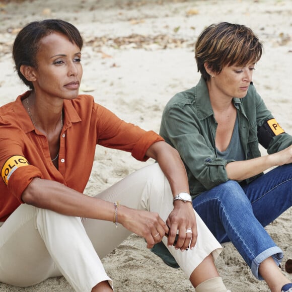 Depuis son lancement en 2019, la fiction "Tropiques criminels" fait les belles heures de France 2.
Exclusif - Sonia Rolland et Béatrice De la Boulaye sur le tournage de la série "Tropiques criminels" en Martinique diffusée le 22 novembre sur France 2. Le 8 mai 2019 © Sylvie Castioni / Bestimage 