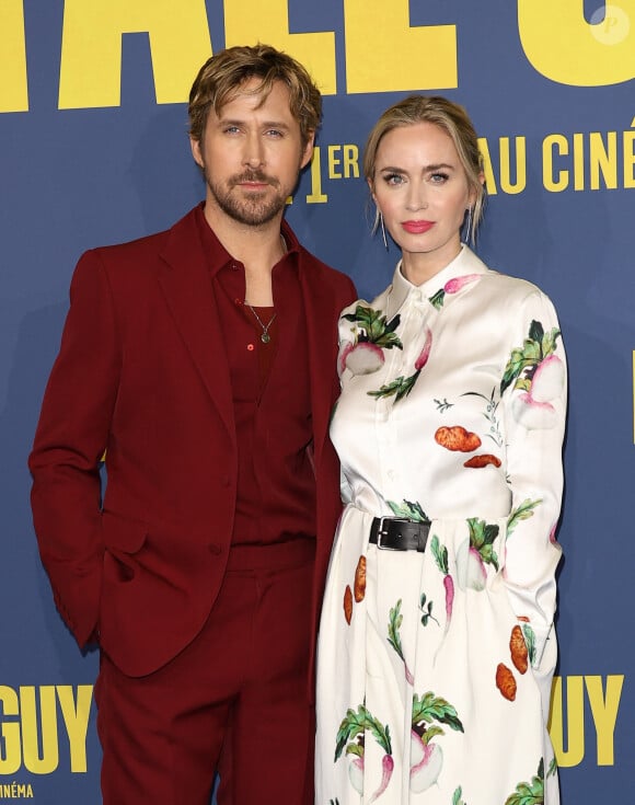 Ryan Gosling et Emily Blunt - Photocall du film "Fall Guy" au cinema UGC Normandie à Paris le 23 avril 2024. © Coadic Guirec/Bestimage 