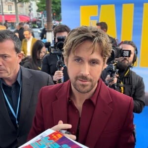 Ryan Gosling à Paris pour la première de "The Fall Guy" le 23 avril 2024