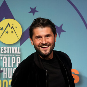 Christophe Beaugrand - Photocall lors de la 26ème édition du festival international du film de comédie de l'Alpe d'Huez le 18 janvier 2023. © Dominique Jacovides / Bestimage  Photocall during the 26th edition of the Alpe d'Huez international comedy film festival on 18 January 2023