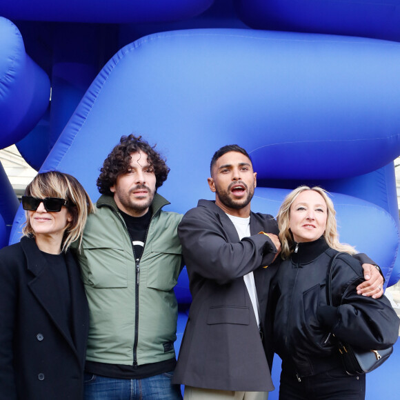 Marina Foïs, Redouane Bougheraba, Nassim Lyes, Audrey Lamy - Soirée WT5 (What the Five Show) autour de la nouvelle Renault 5 E-Tech electric au Centre Pompidou à Paris le 23 avril 2024. © Christophe Clovis/Bestimage