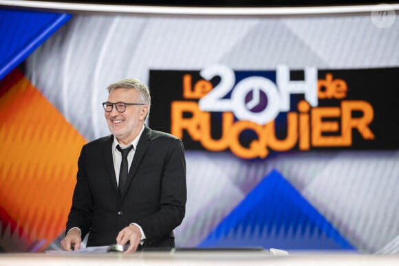 Laurent Ruquier pendant le "20h de Ruquier" sur BFMTV à Paris, France le 27 septembre 2023. Photo par Eliot Blondet/ABACAPRESS.COM