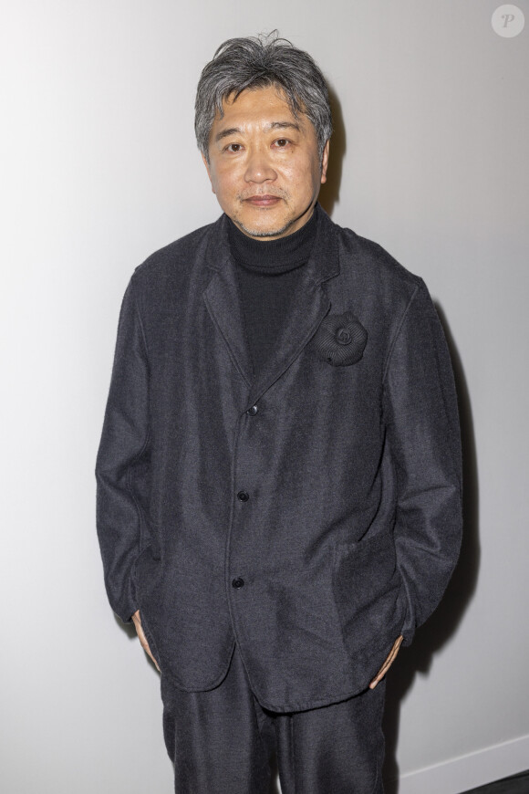 Hirokazu Kore-eda - Photocall du défilé de mode Femmes prêt-à-porter automne-hiver 2024/2025 "Chanel" lors de la fashion week de Paris le 5 mars 2024. © Olivier Borde / Bestimage