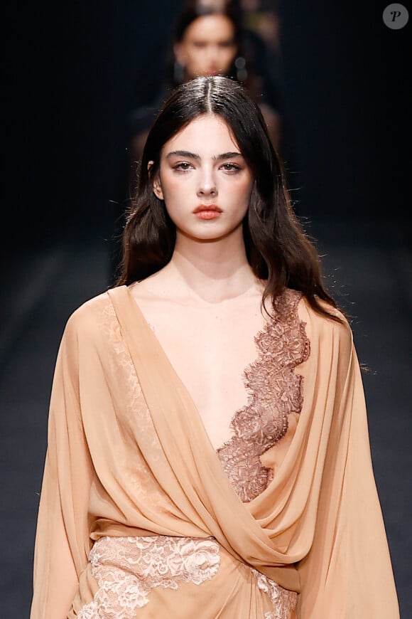 Deva Cassel - Défilé de mode Femmes automne-hiver 2024/2025 "Alberta Ferretti" lors de la fashion week de Milan. Le 21 février 2024 