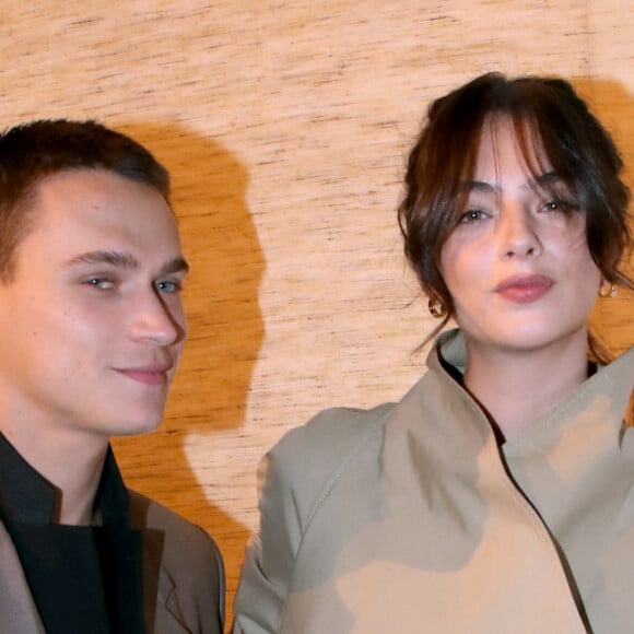 Saul Nanni et Deva Cassel - Défilé de Mode Christian Dior, Collection Haute Couture Printemps/Été 2024 - Front Row, dans le cadre de la Fashion Week de Paris, France, le 22 Janvier 2024. © Olivier Borde / Bertrand Rindoff / Bestimage 