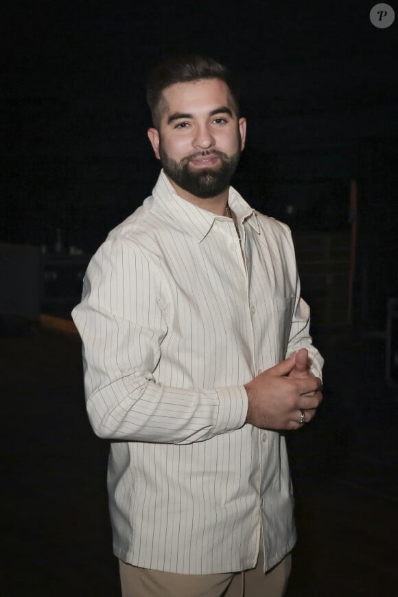 Exclusif - Kendji Girac - Backstage - Enregistrement de l'émission "Ce soir on chante pour l'Unicef, pour chaque enfant" à La Seine Musicale, diffusée le 25 avril sur W9. Le 13 mars 2023.© G.Gaffiot-J.Tribeca / Bestimage