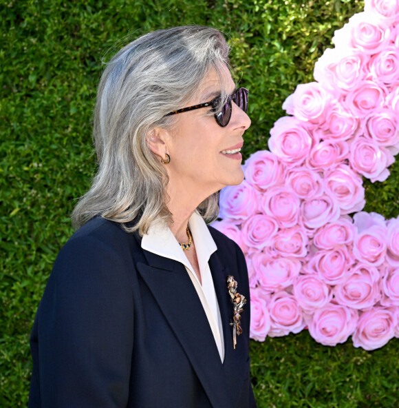 Le prince Albert II de Monaco et la princesse Caroline de Hanovre ont célébré les 40 ans d'existence de la Roseraie Princesse Grace, le 3 mai 2024, à Monaco. Créé en 1984 et rénové en 2014, ce jardin odorant est un hommage du Prince Rainier III à son épouse. Installé non loin du chapiteau de Fontvieille. Les 5000m² de cette roseraie, permettent de découvrir plus de 315 variétés de rosiers représentant 6000 pieds de rosiers, répartis en 7 thèmes. Toutes les opérations d'entretien ainsi que les animations proposées tout au long de l'année ont permis d'obtenir la labellisation Espace Végétal Ecologique (EVE) " ECOCERT " pour ce site. © Bruno Bebert / Bestimage 