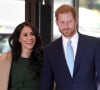 Une journée particulièrement symbolique que s'apprêtent à passer Meghan Markle et Harry !
Le prince Harry, duc de Sussex, et Meghan Markle, duchesse de Sussex, arrivent à la cérémonie des WellChild Awards à Londres.