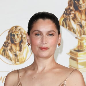 La comédienne a posé seule devant les photographes
Laetitia Casta - 35ème cérémonie des Molières aux Folies Bergère à Paris le 6 mai 2024. © Coadic Guirec / Bestimage