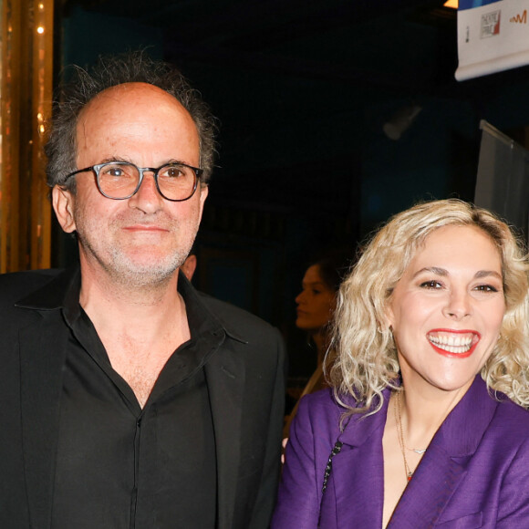 Lionel Abelanski et sa femme Nathalie, Alysson Paradis et son compagnon Guillaume Gouix - 35ème cérémonie des Molières aux Folies Bergère à Paris le 6 mai 2024. © Coadic Guirec / Bestimage