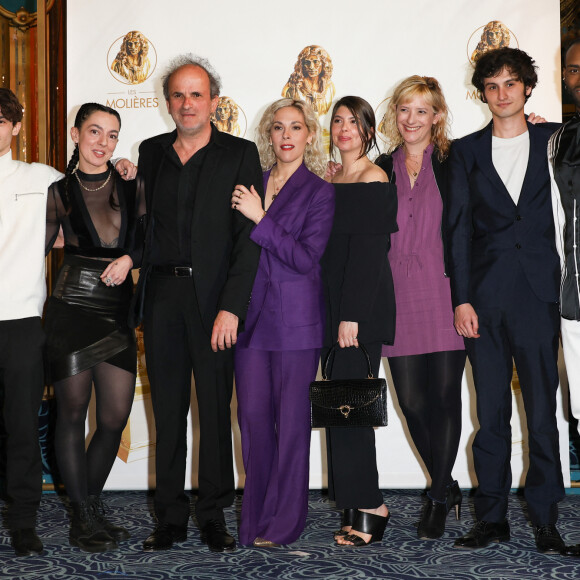 Lionel Abelanski, Alysson Paradis - 35ème cérémonie des Molières aux Folies Bergère à Paris le 6 mai 2024. © Coadic Guirec / Bestimage